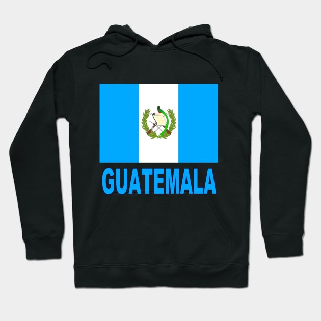 The Pride of Guatemala - Guatemalan National Flag Design Hoodie by Naves